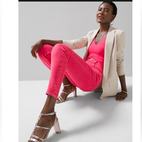 White House Black Market Mid-Rise Skinny Ankle Jeans - Picture 3 of 10